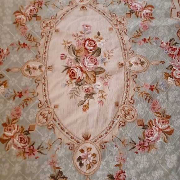 Floral Patterned Area Rug - Picture 5 of 5